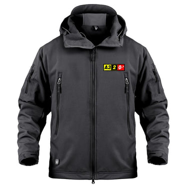 AIRBUS A320 DESIGNED MILITARY FLEECE THE AV8R